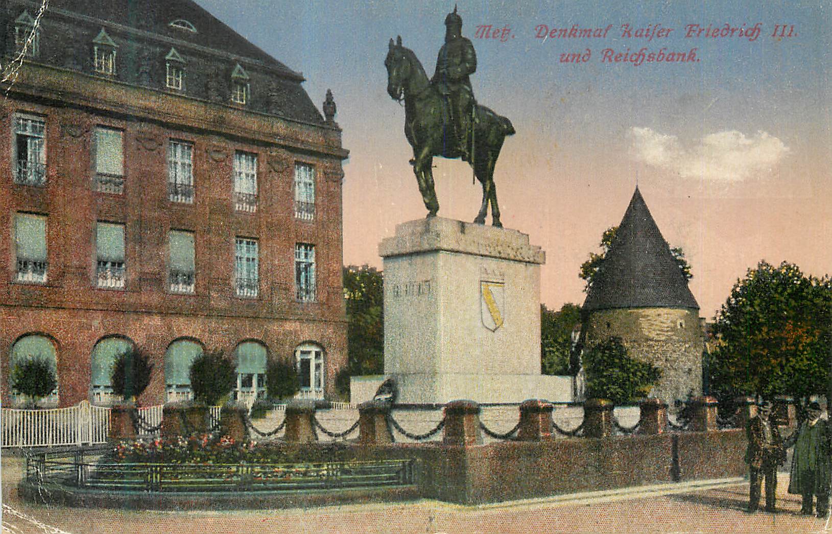 CPA Verlag Metz Denumal Raifer Priedridj III