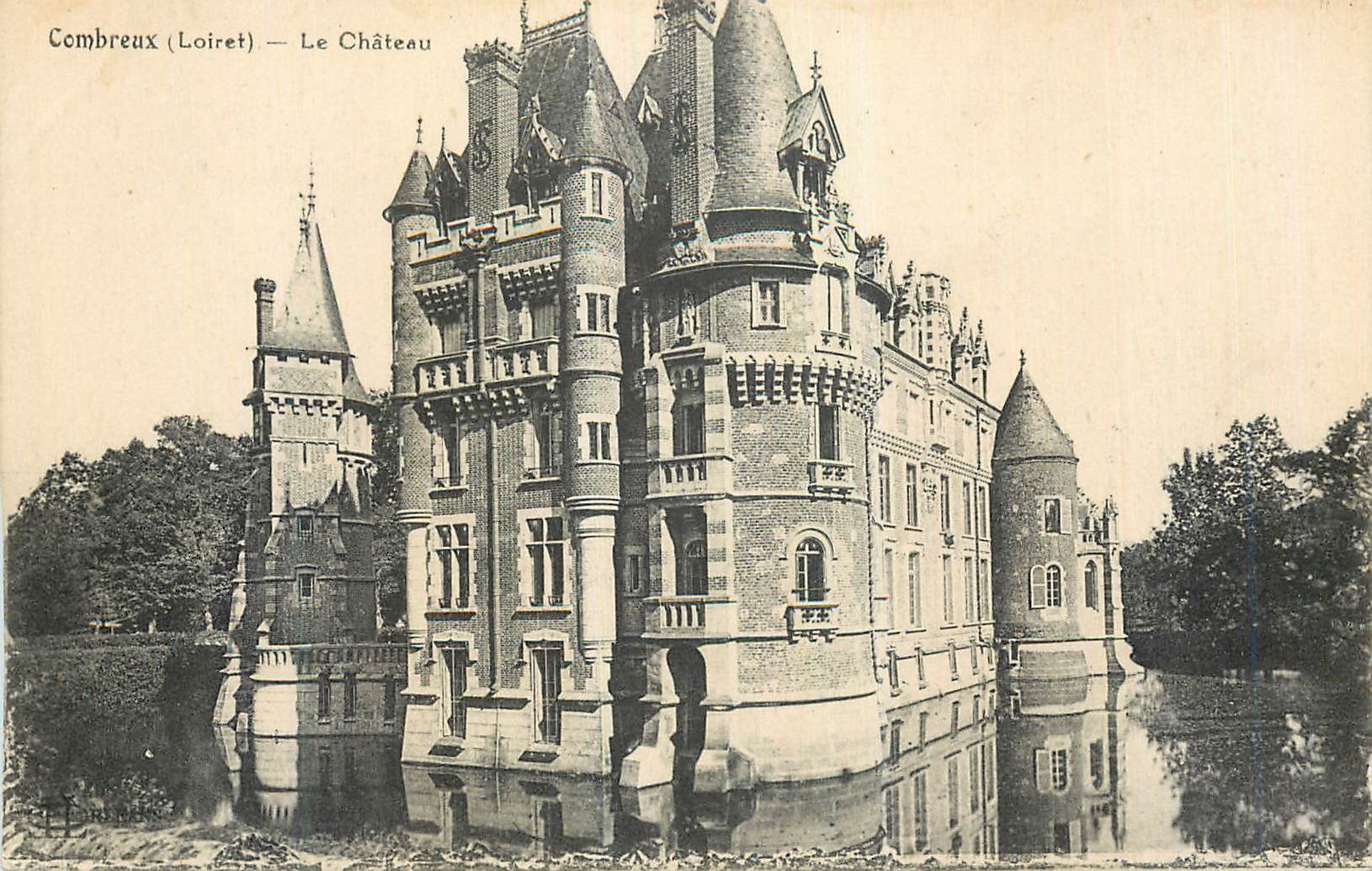 CPA Combreux (Loiret) Le Chateau