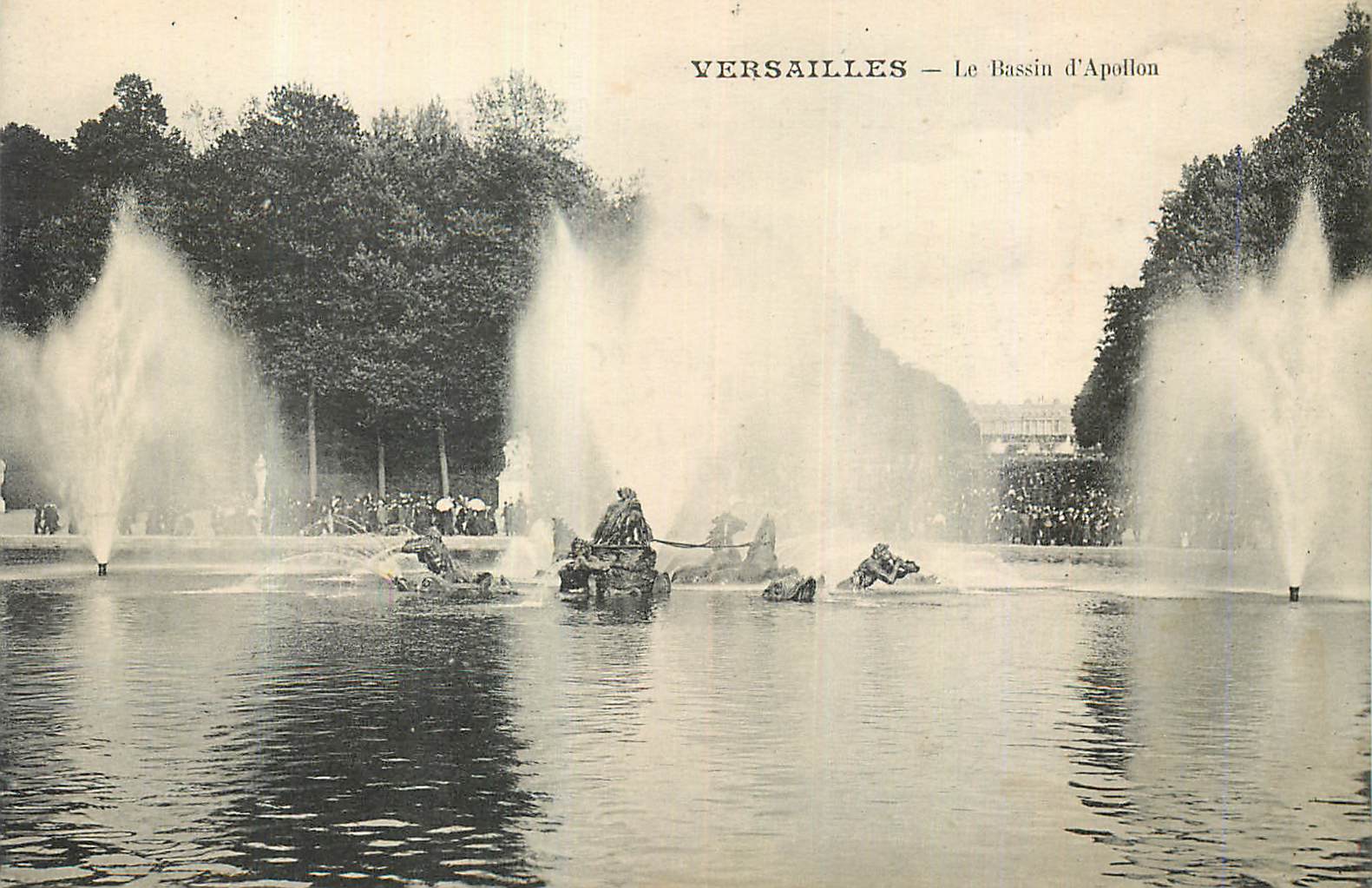 CPA Versailles Le Bassin d'Apollon