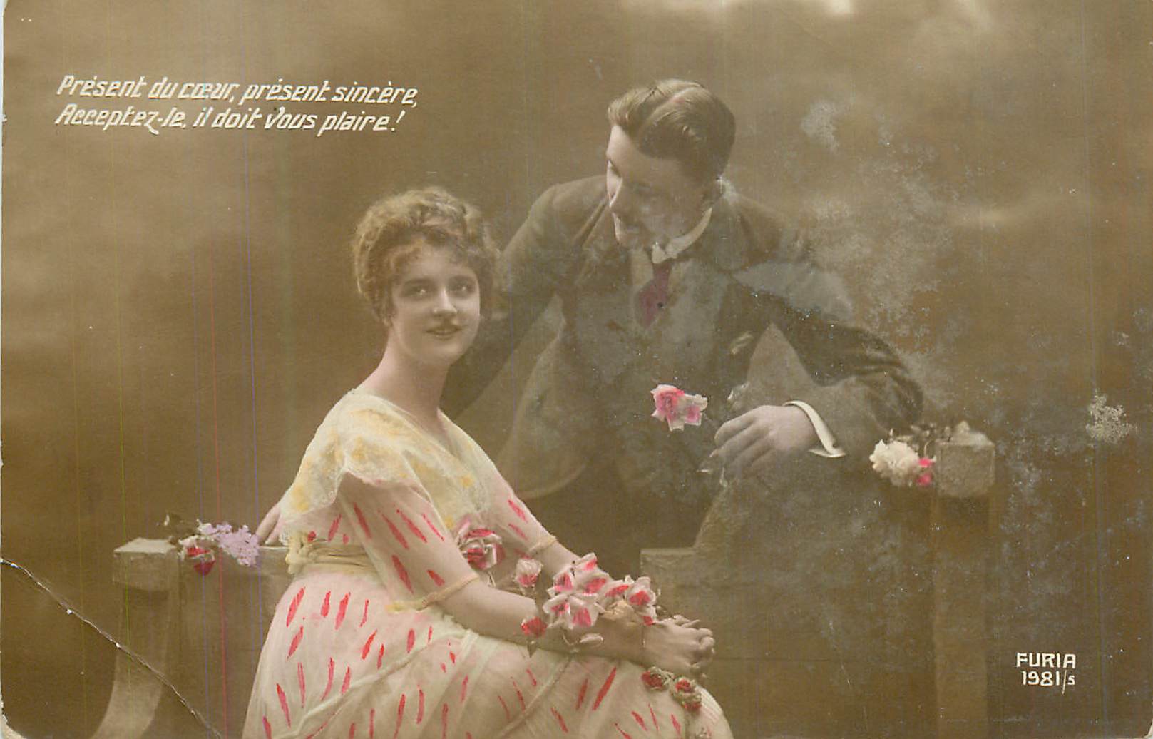 CPA Present du Coeur present Sincere