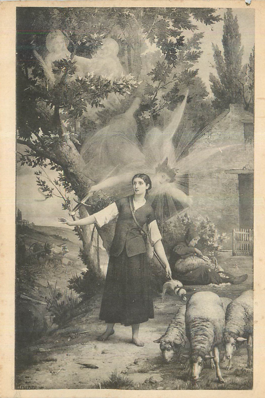 CPA Jeanne d'Arc Moutons