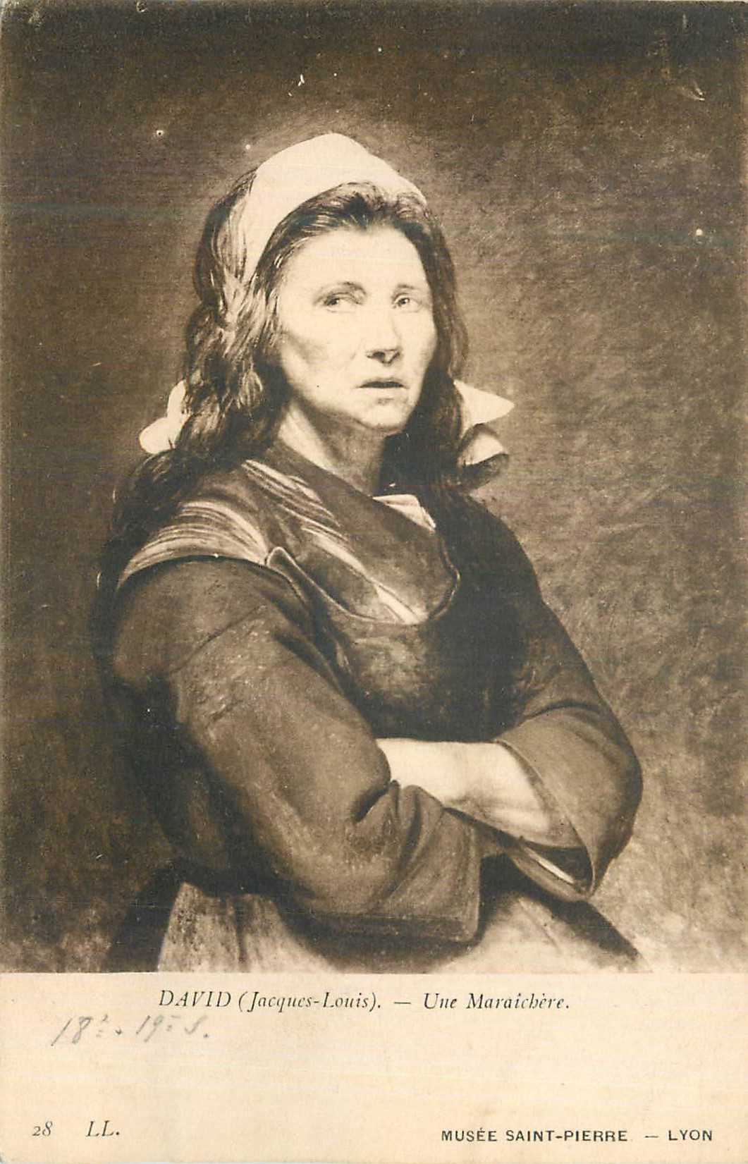 Jacques-Louis David — Une Maraichère — Musée Saint-Pierre — Lyon