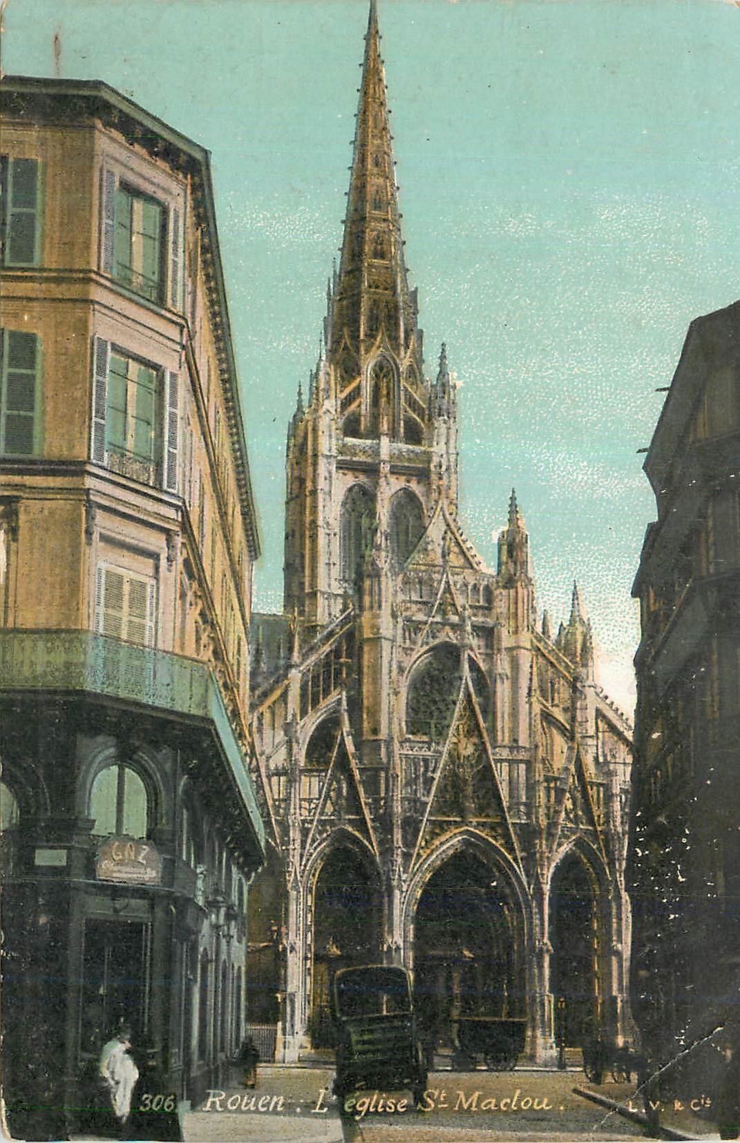 CPA Rouen L'Eglise St Maclou