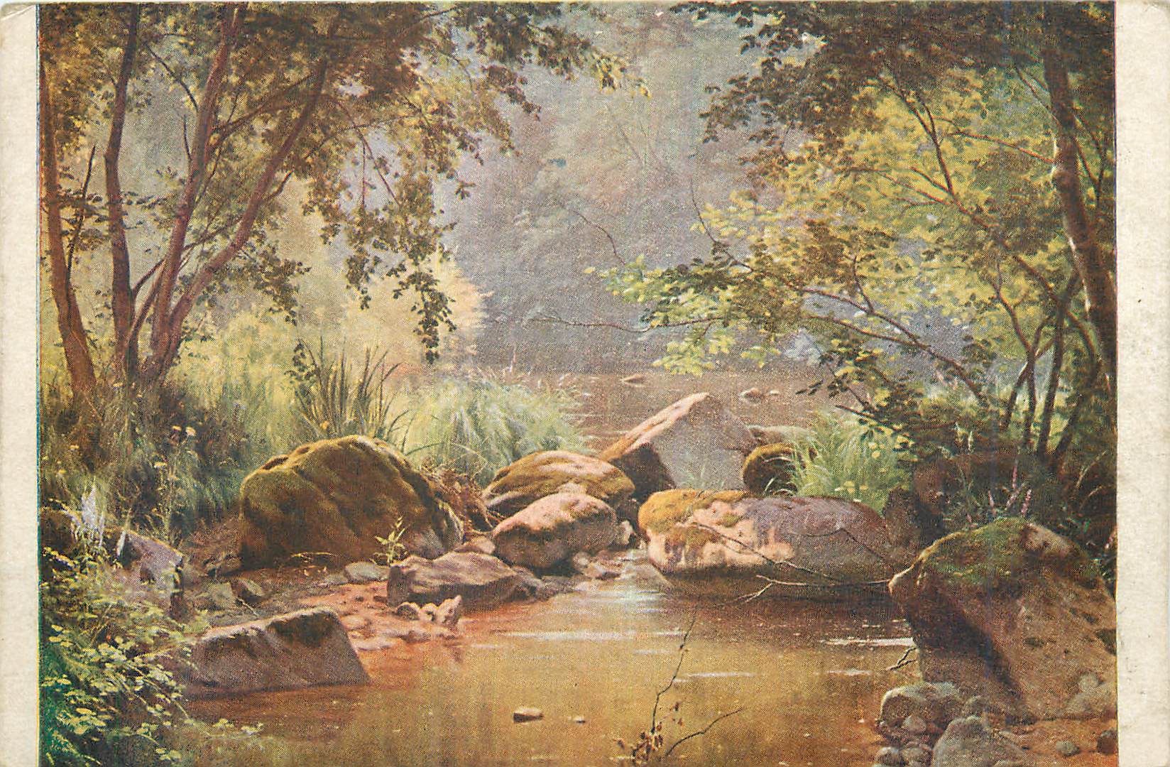 CPA Salon de Paris Societe des Artistes Français Dans la vallee du Cousin Rene His