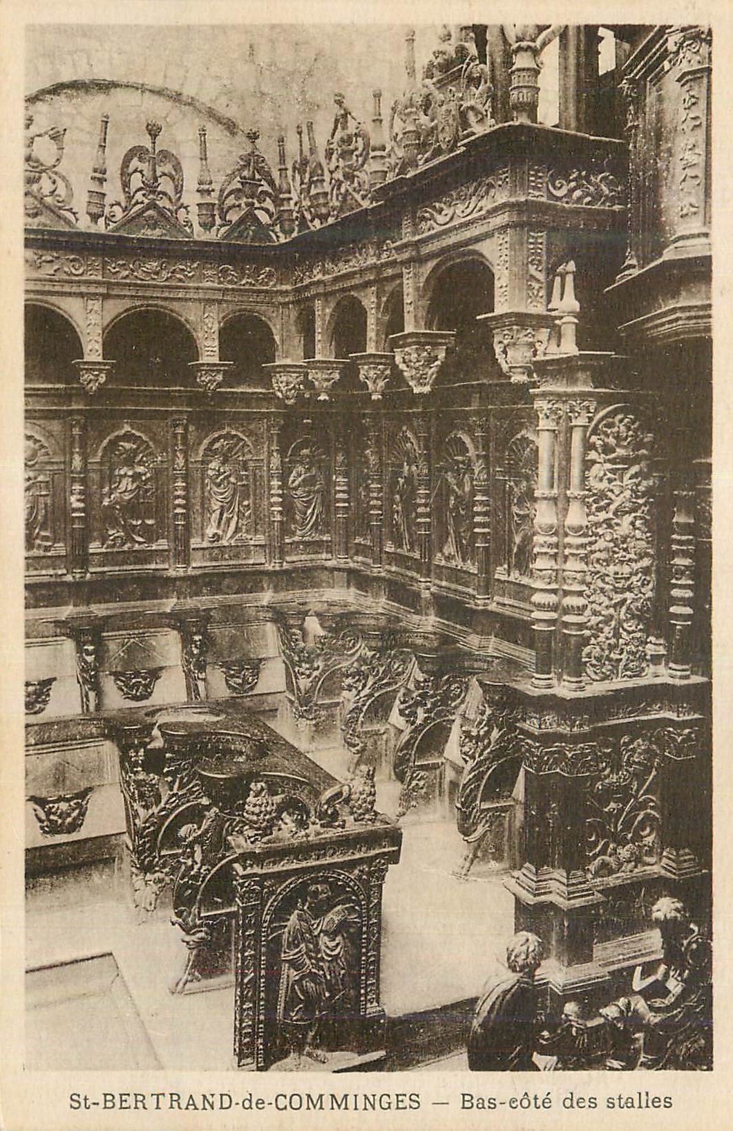 CPA St Bertrand de Comminges Bas Cote des Stalles