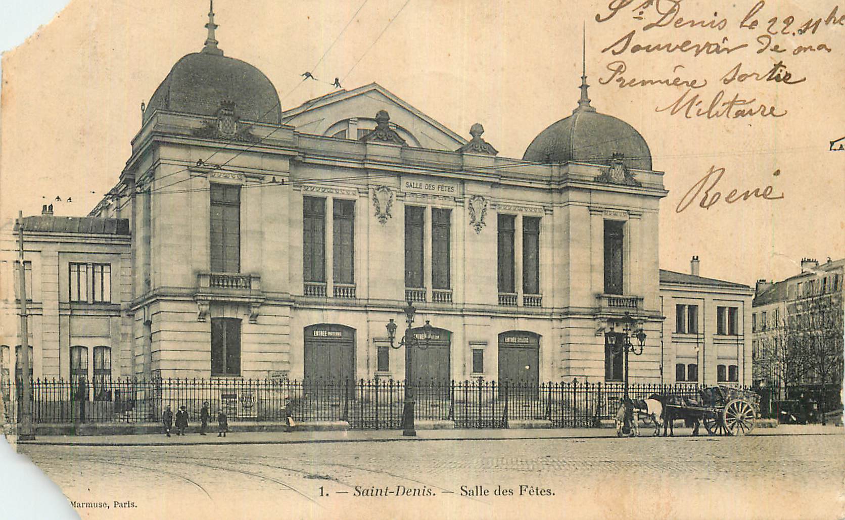 CPA Saint Denis Salle des Fetes
