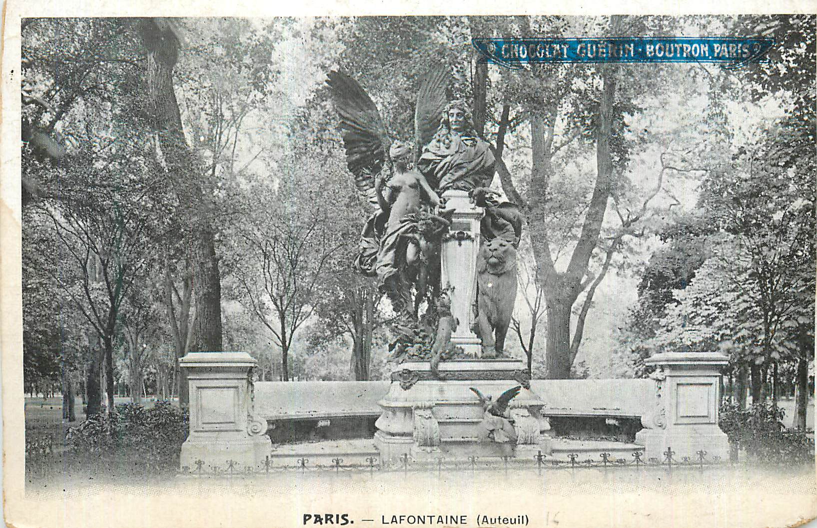 CPA Paris Lafontaine (Auteuil)  Chocolat Guerin