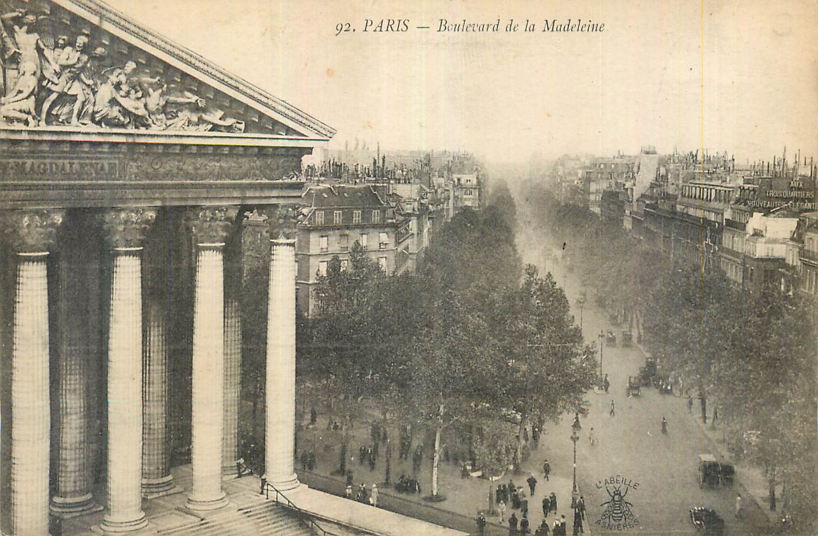 CPA Paris Boulevard de la Madeleine