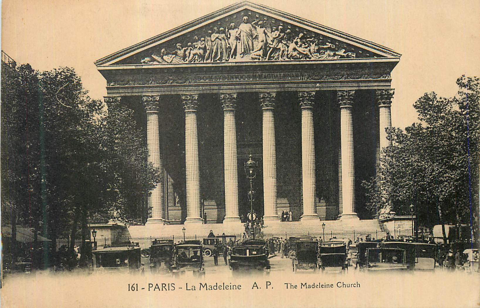 CPA Paris La Madeleine A P