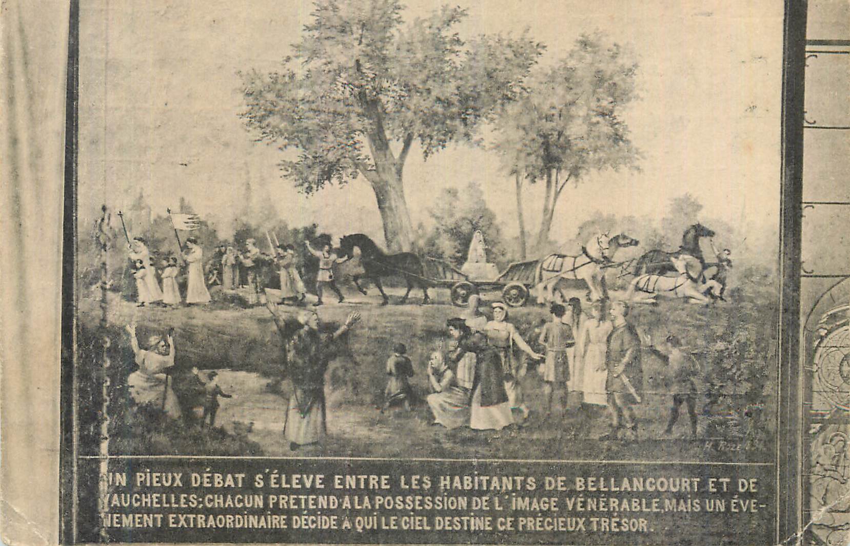 Debatte zwischen Bewohnern von Bellancourt und Auchelles — Besitz einer verehrten Bild — H. R. 224