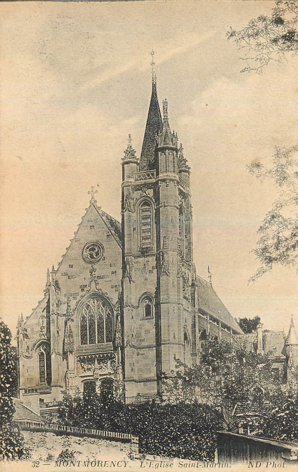 Montmorency — L'Église Saint-Martin — ND Phot.