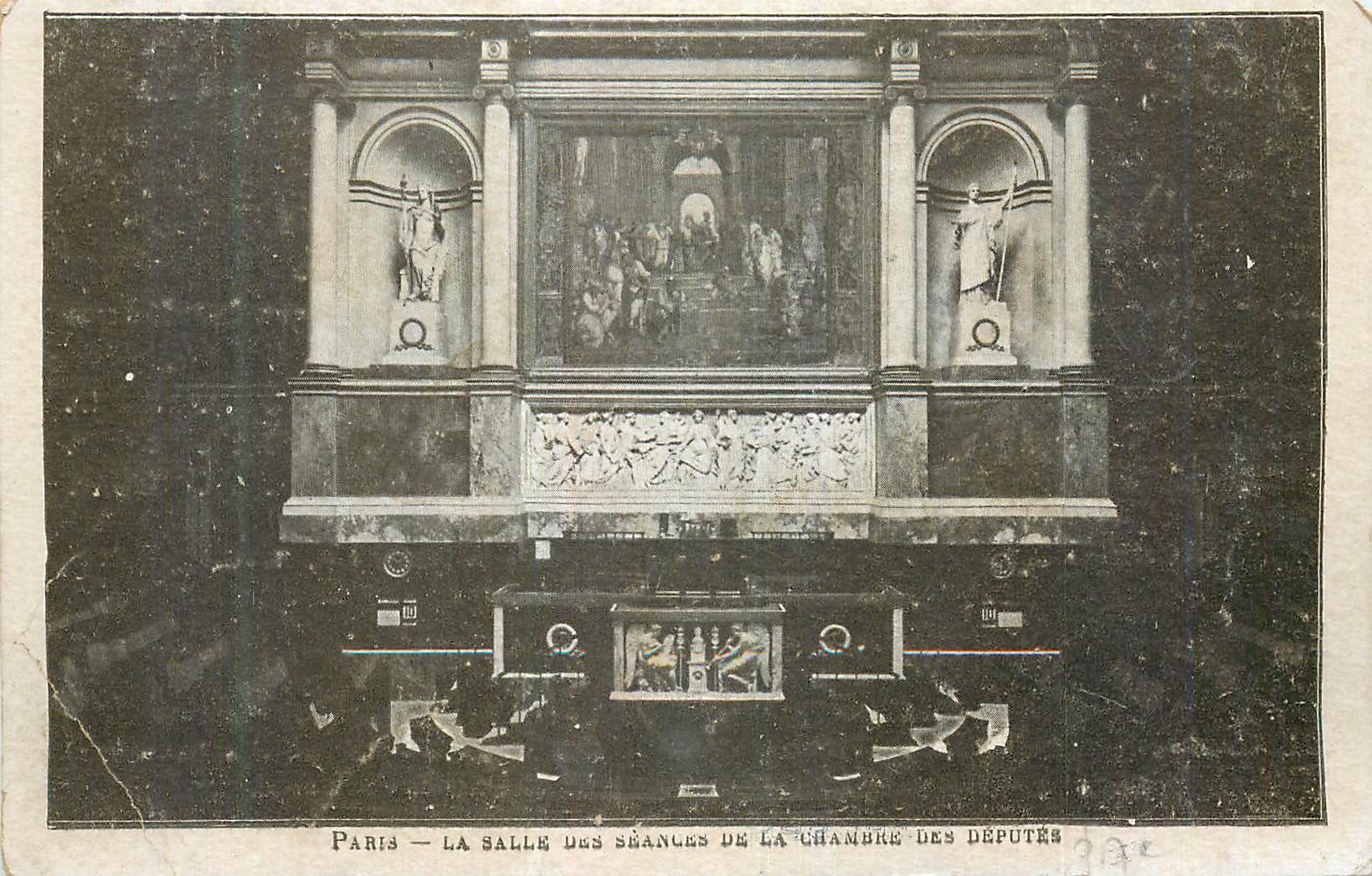 CPA Paris Salle des Seances de la Chambre des Deputes