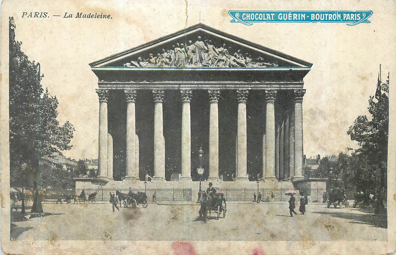 Paris — La Madeleine — Chocolat Guérin-Boutron, Paris