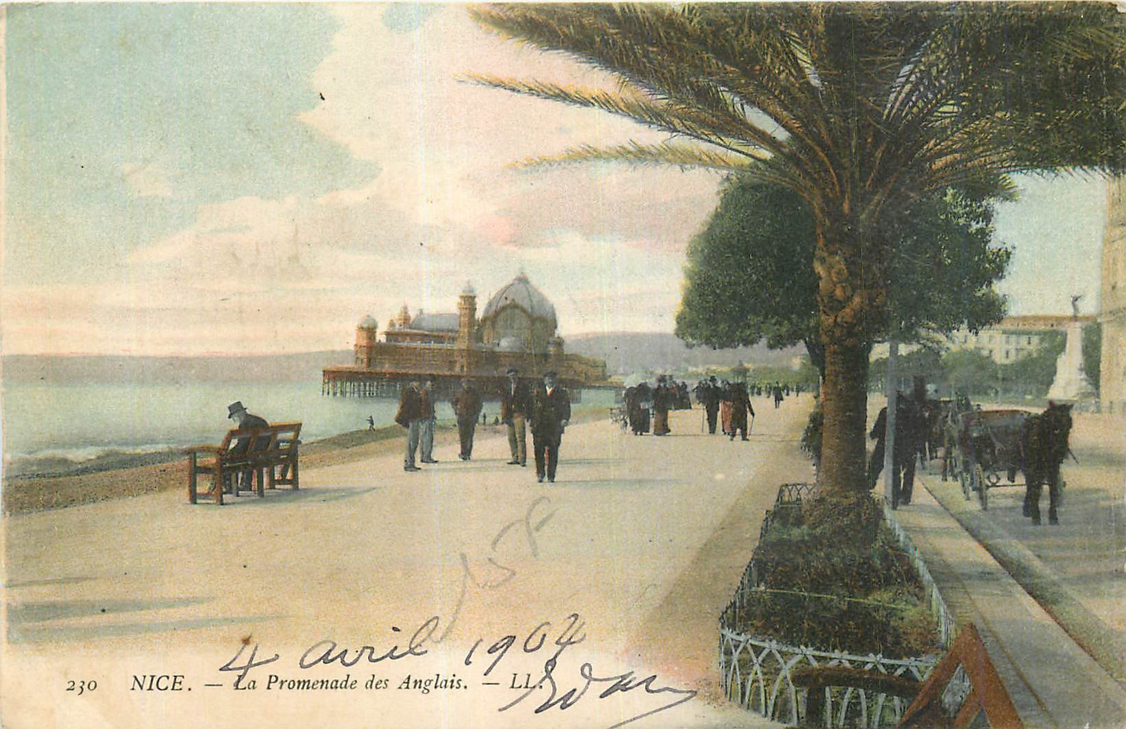 CPA Nice La Promenade des Anglais