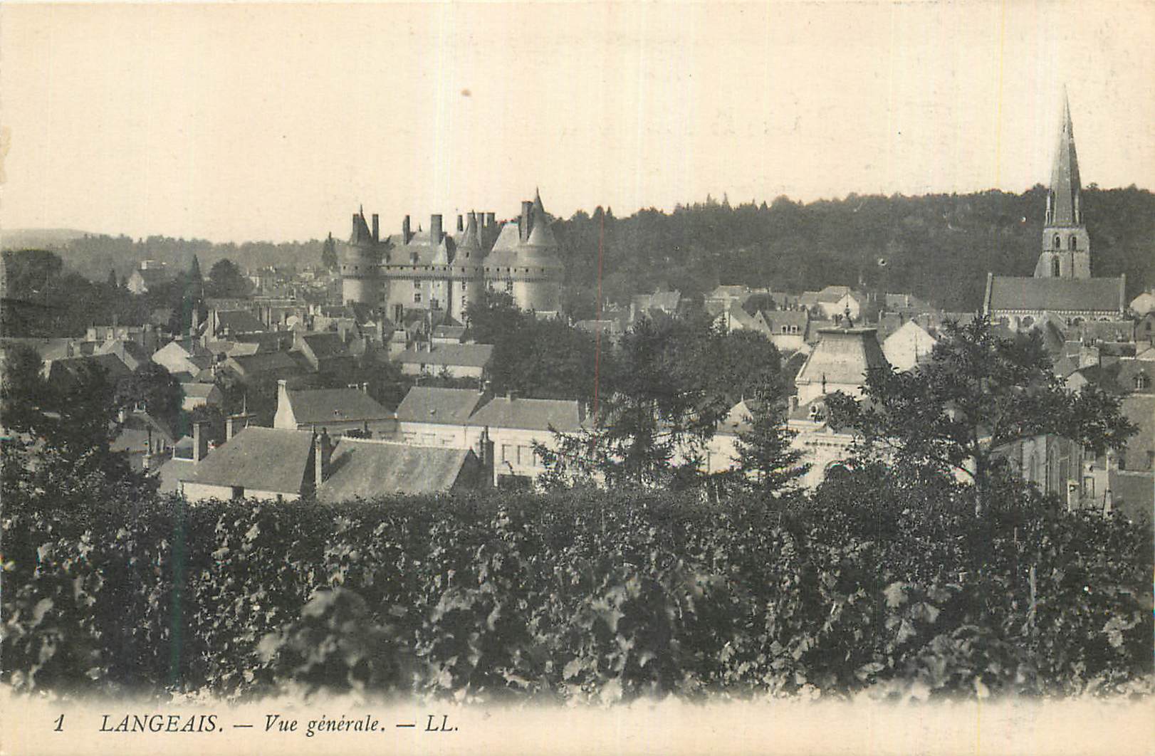 CPA Langeais Vue Generale