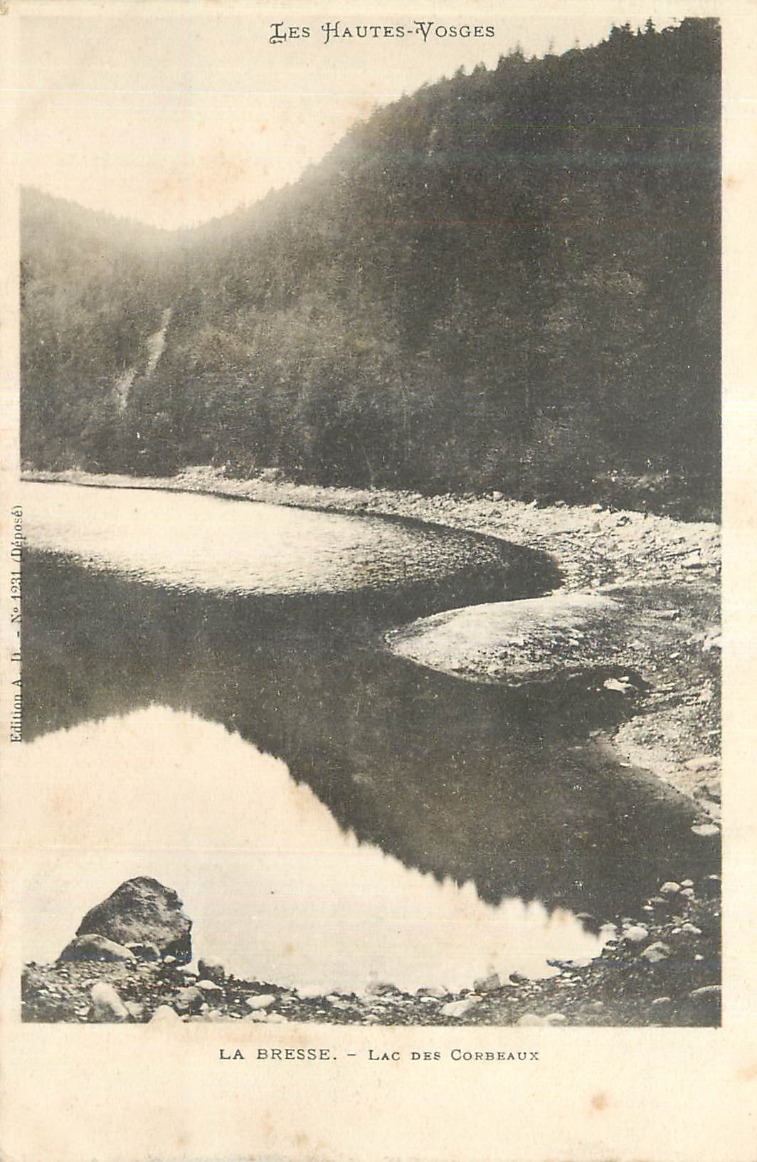 CPA Les Hautes Vosges La Bresse Lac des Corbeaux