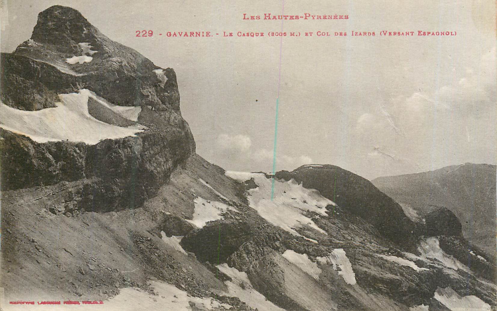 CPA Gavarnie Les Hautes Pyrenees Le Casque