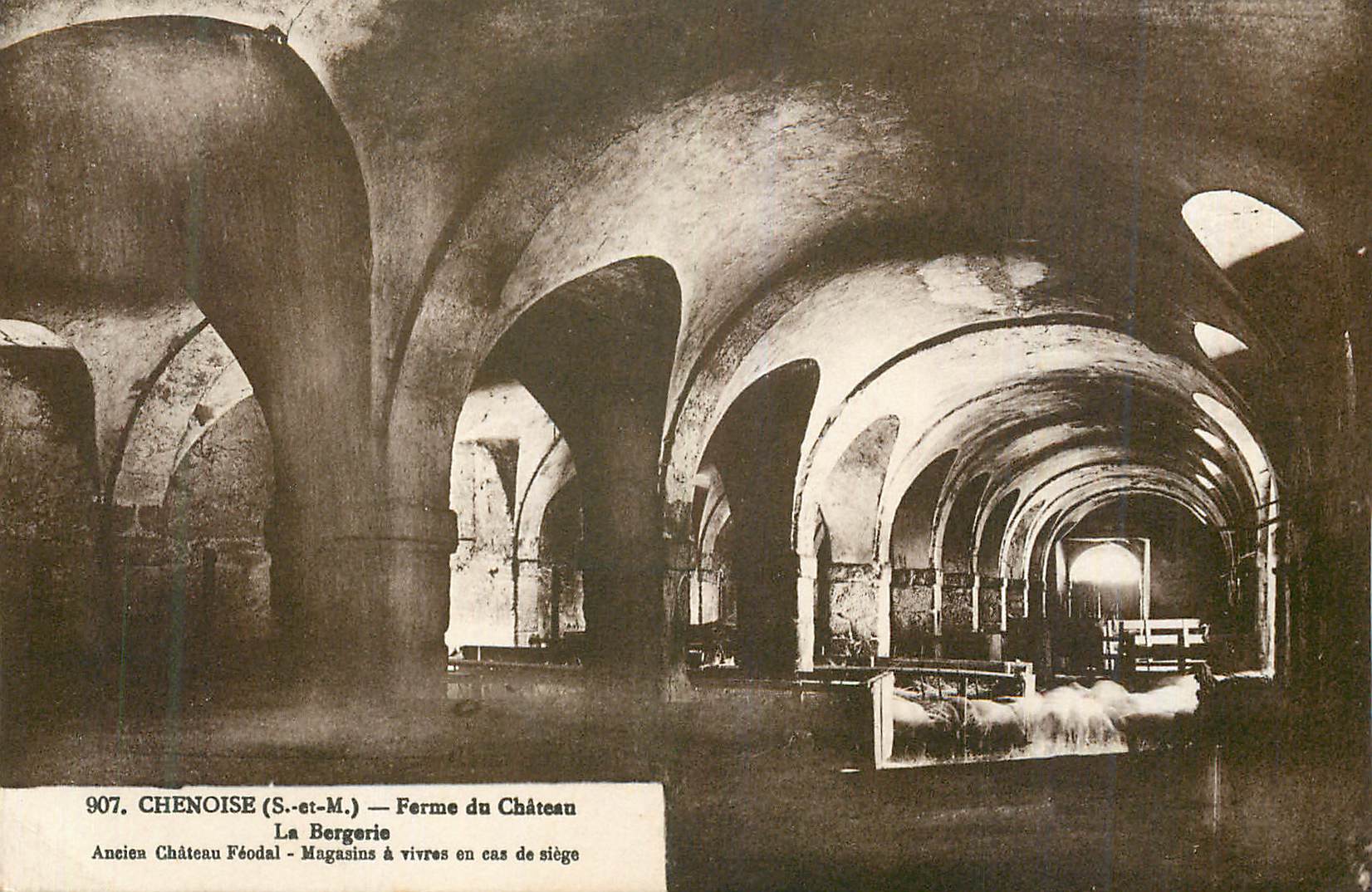 CPA Chenoise (S et M) Ferme du Chateau La Bergerie