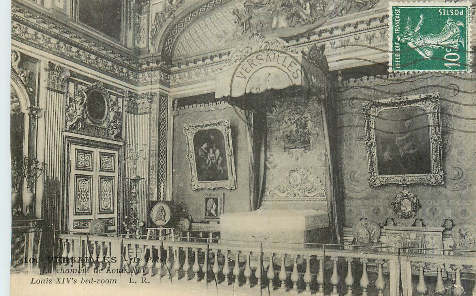 CPA Versailles Le Chambre de Louis XIV