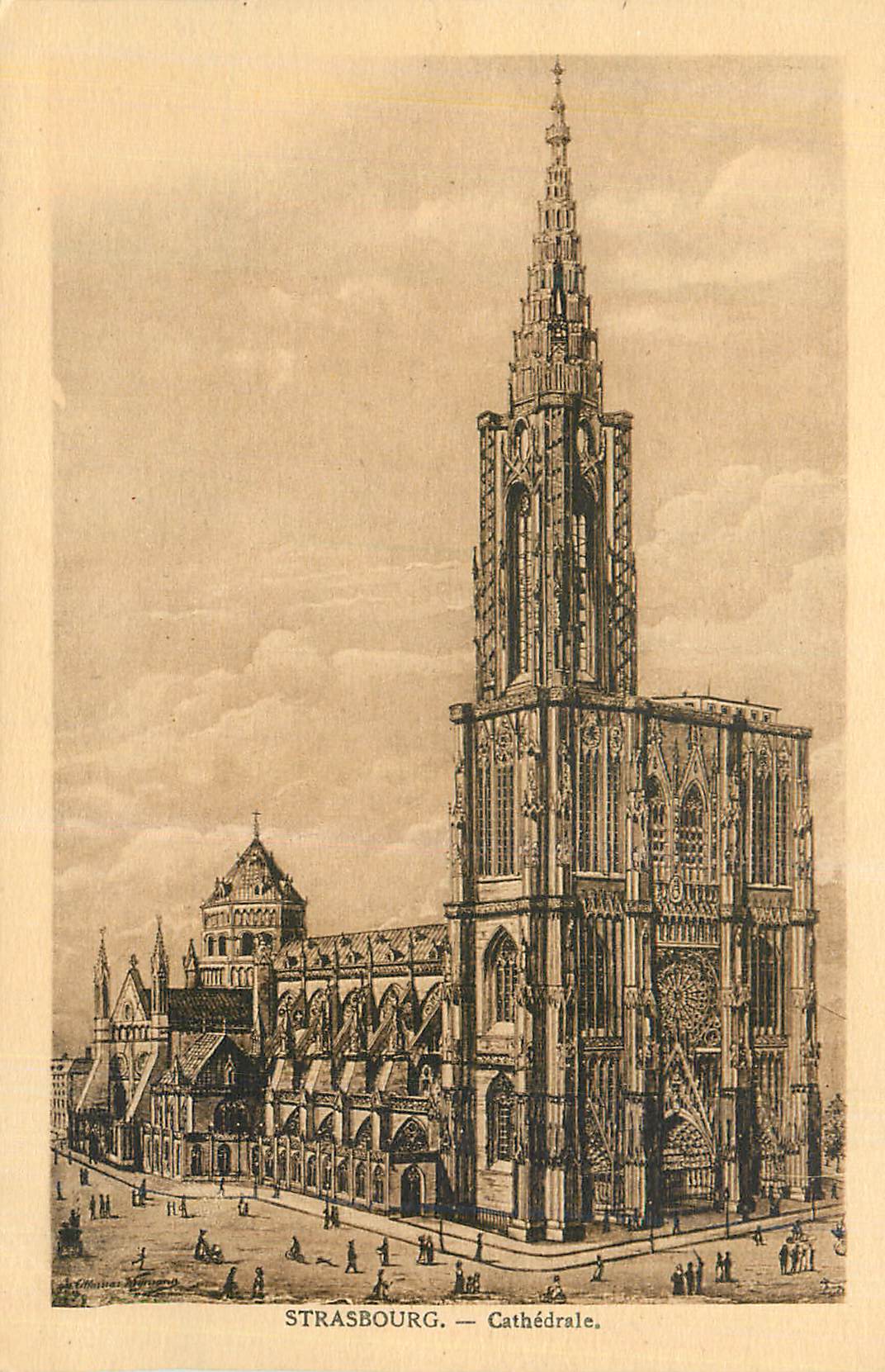 CPA Strasbourg Cathedrale