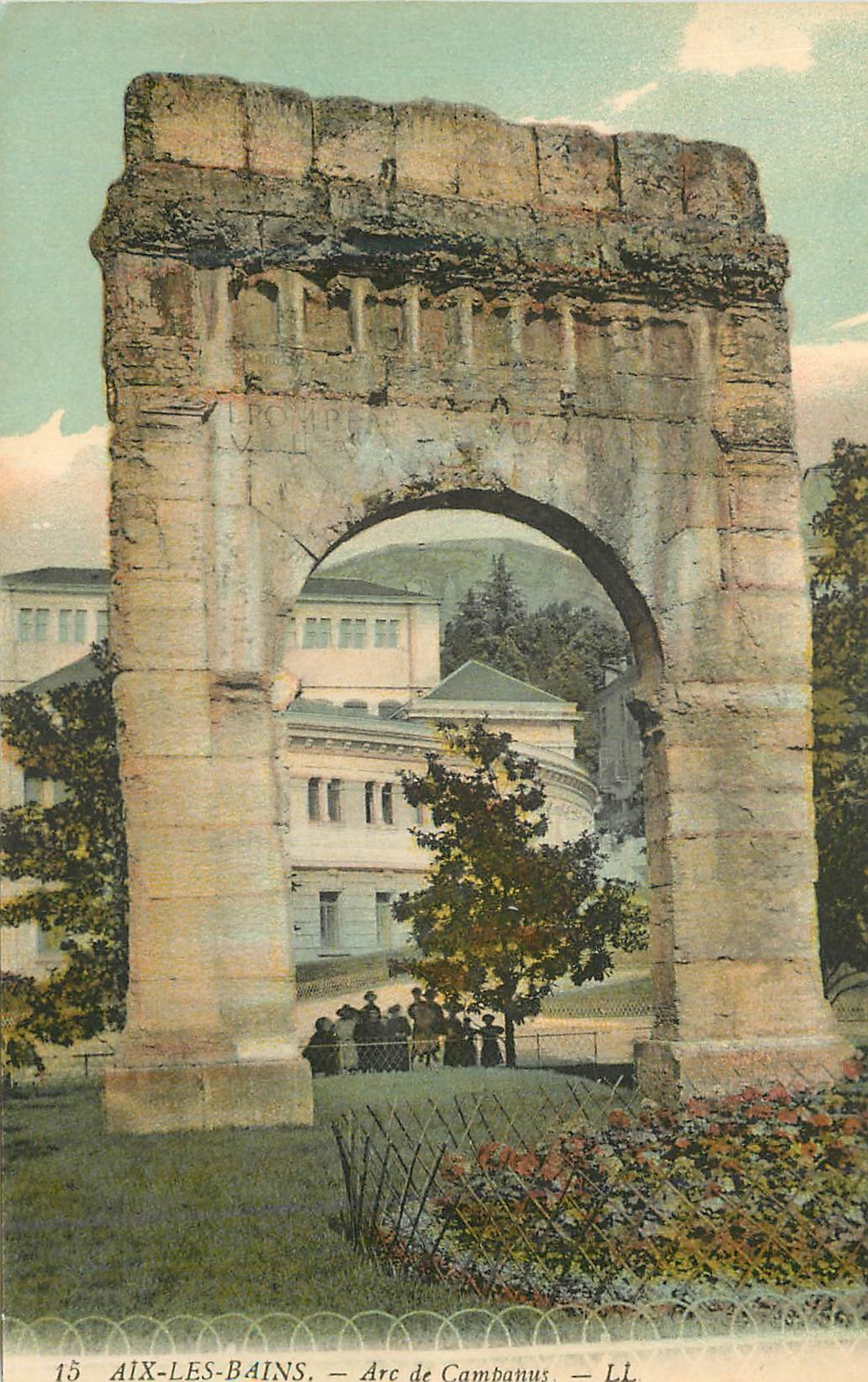 CPA Aix les Bains Arc de Cambanus