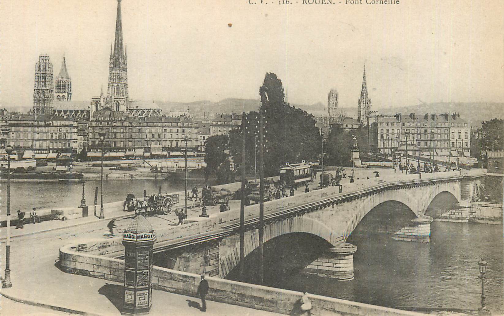 CPA Rouen Pont