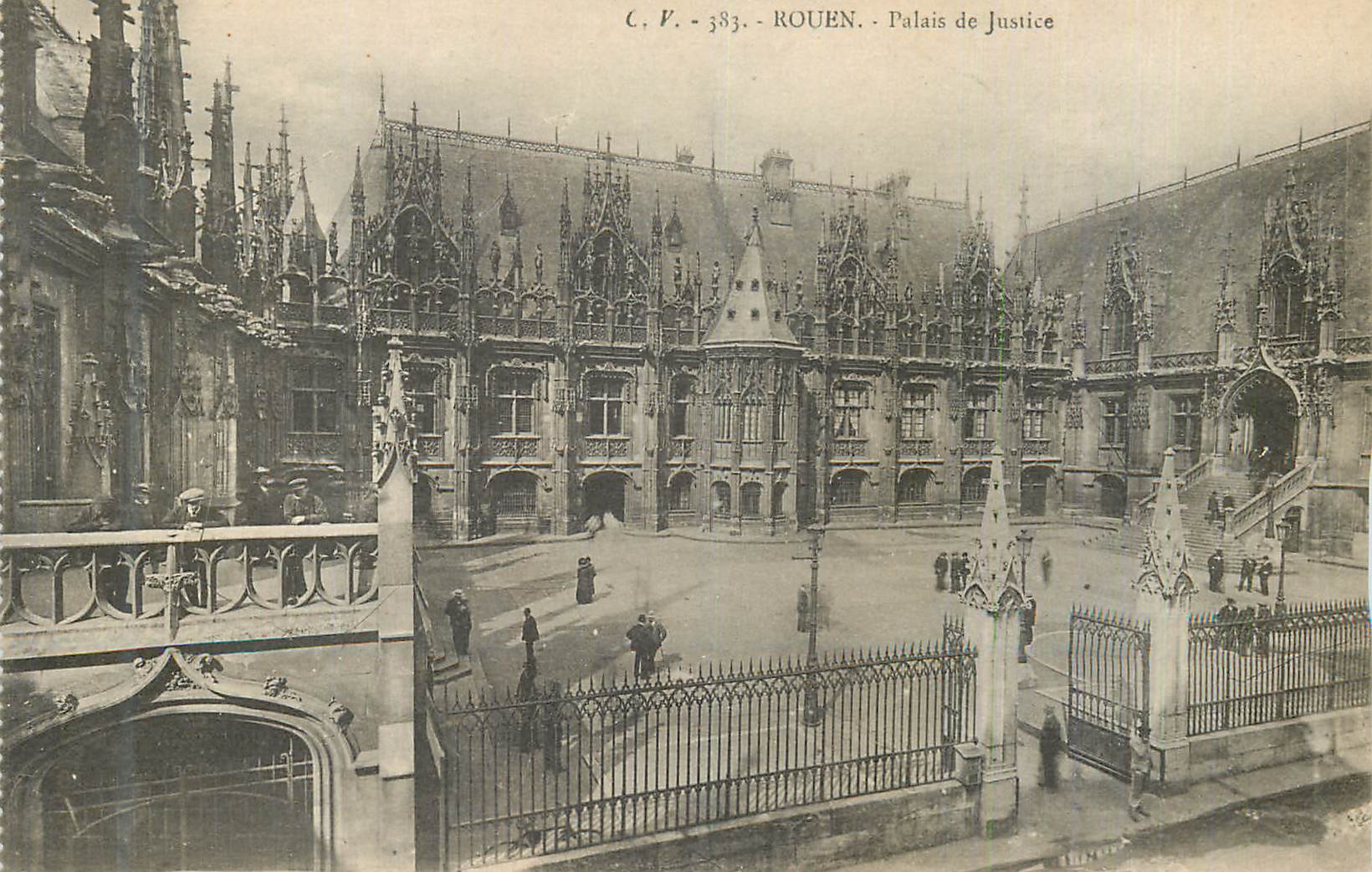CPA Rouen Palais de Justice