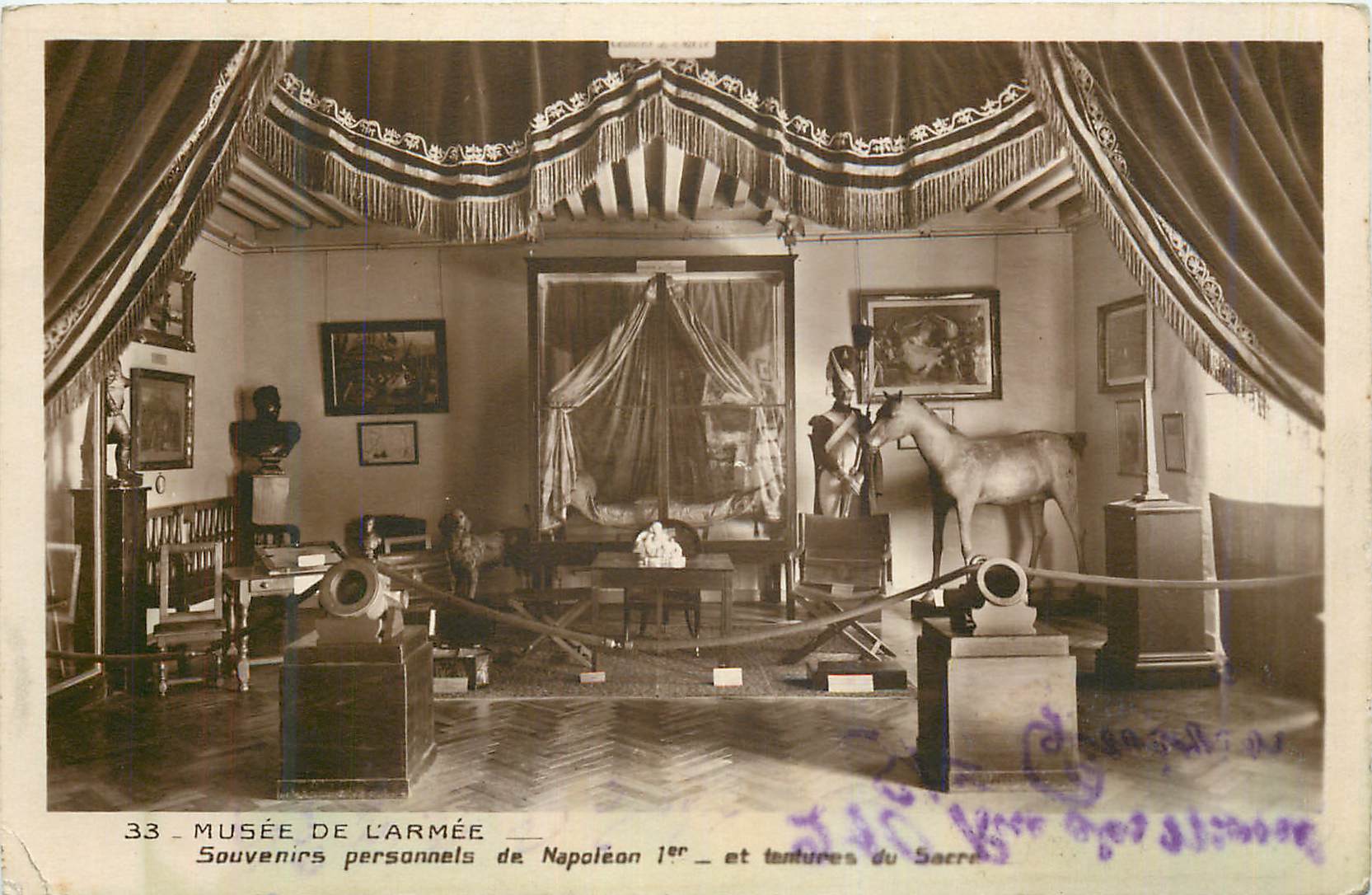 CPA Musee de l'Armee Souvenirs personnels de Napoleon Ier