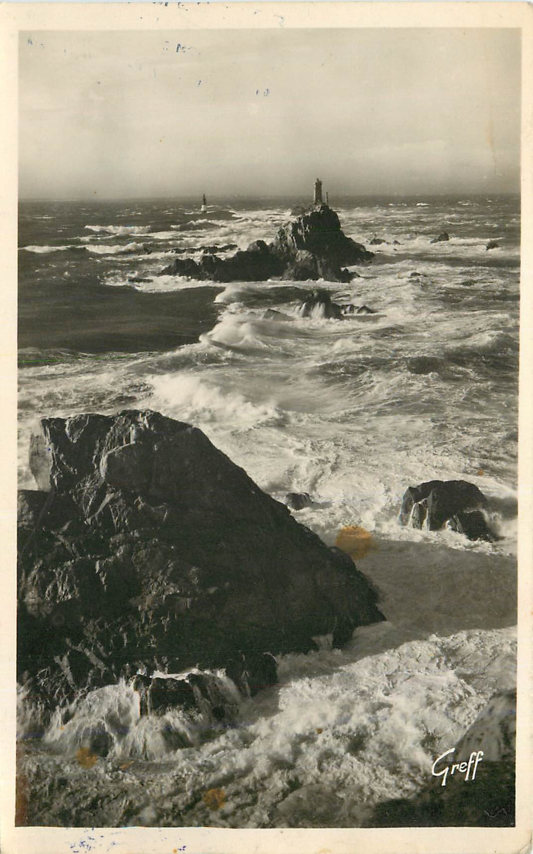 CPM La Pointe du Raz de Sein En Bretagne Les Rochers