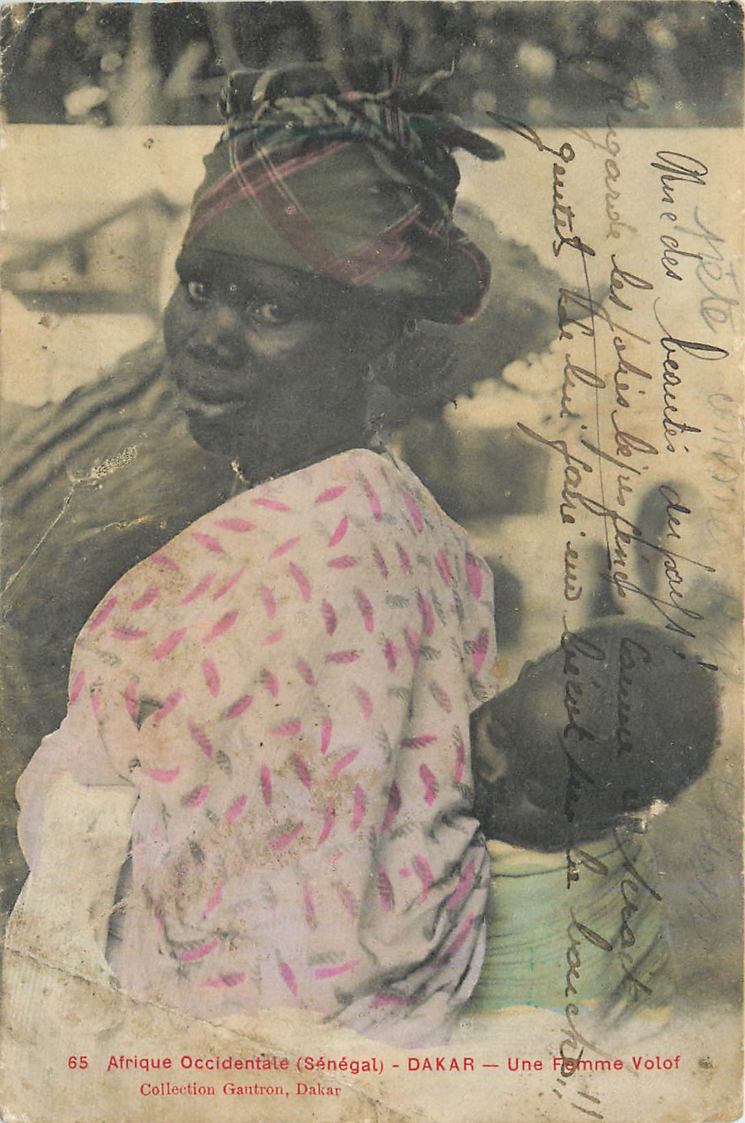 Westafrika (Senegal) - DAKAR — Eine Volof-Frau