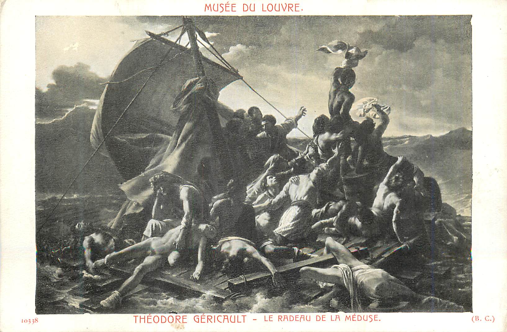 CPA Musee du Louvre Theodore Gericault Le Radeau de la Meuse