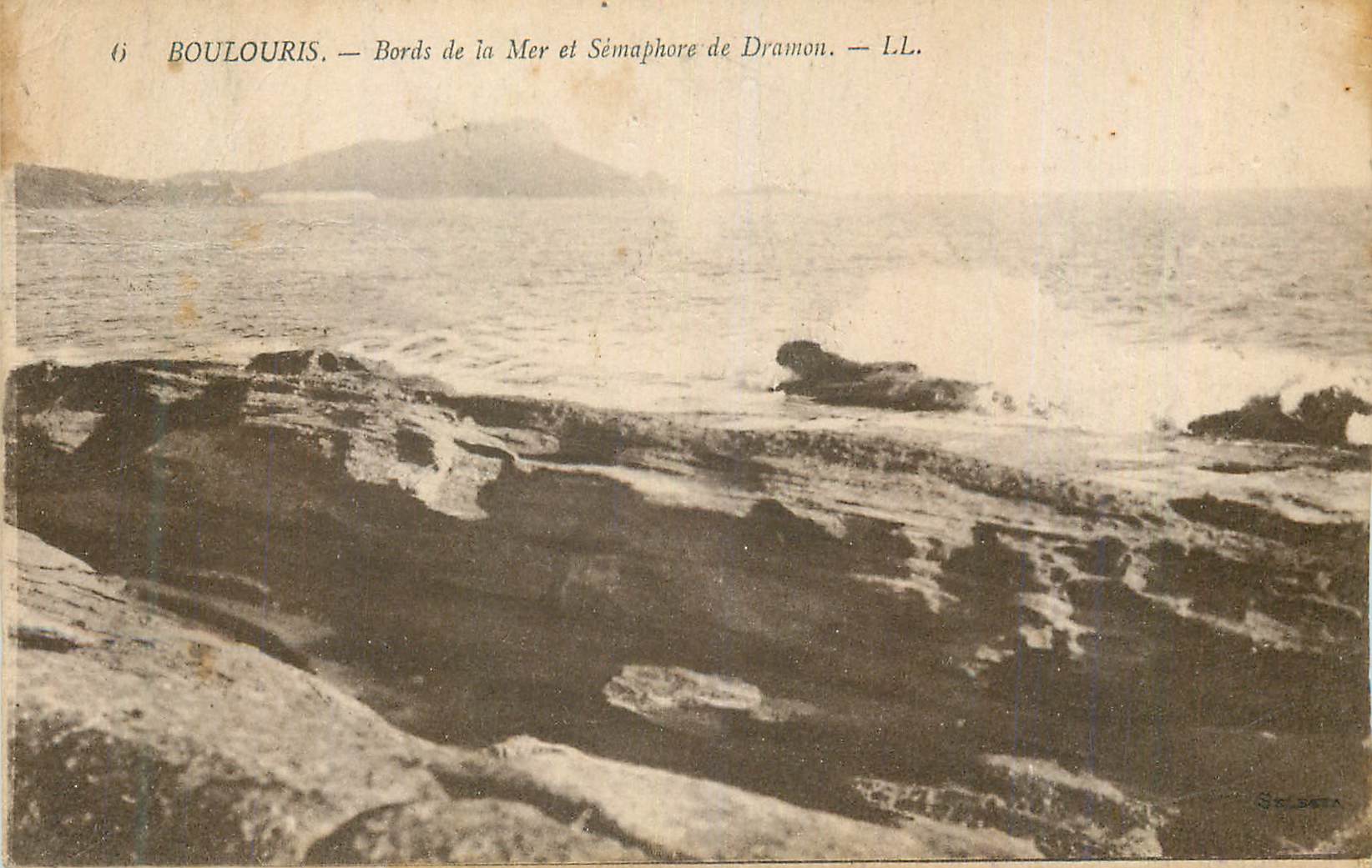 Boulogne-sur-Mer — Bords de la Mer et Sémaphore de Dramon — LL.