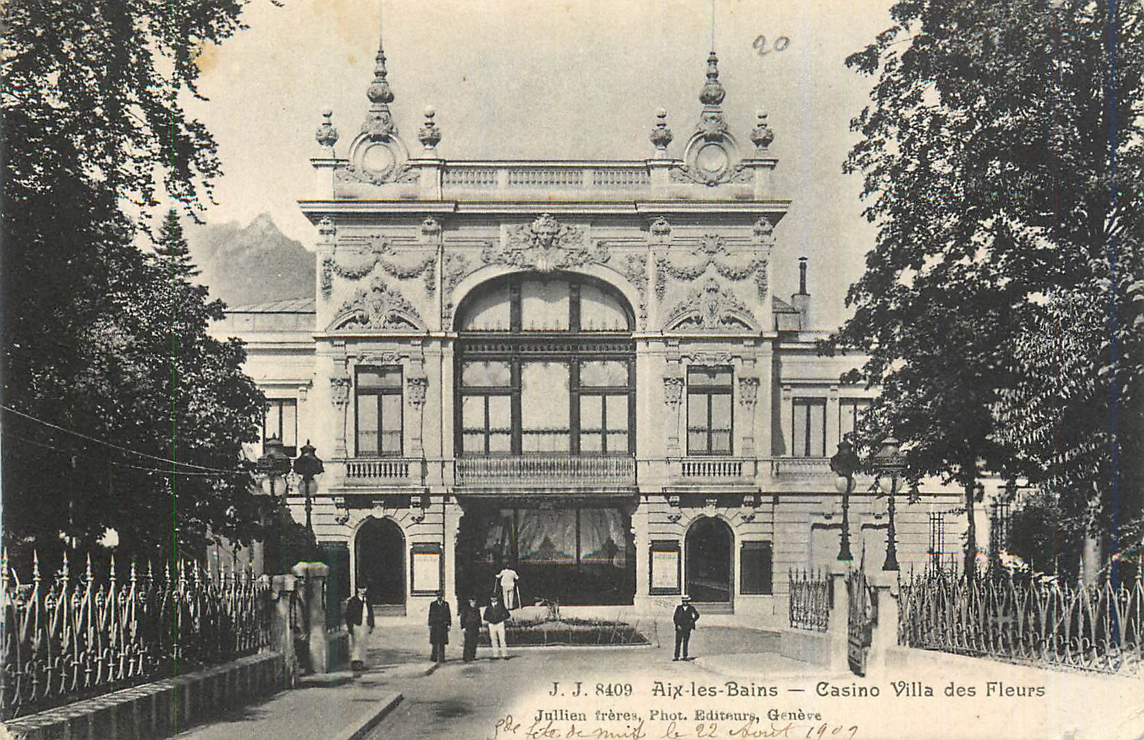 CPA Aix les Bains Casino Villa des Fleurs