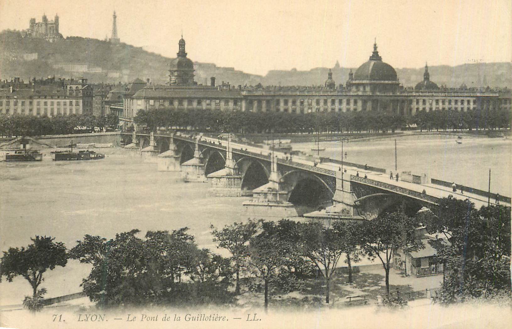 CPA Lyon Le Pont de la Guillotiere