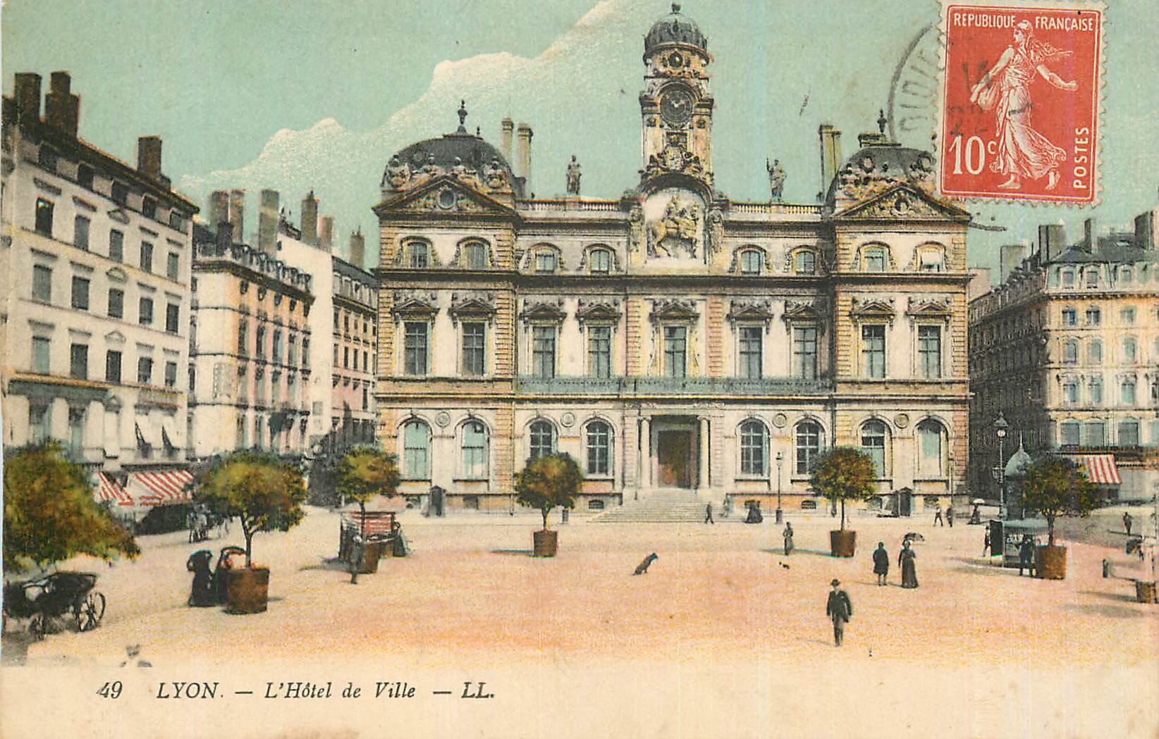 CPA Lyon L'Hotel de Ville