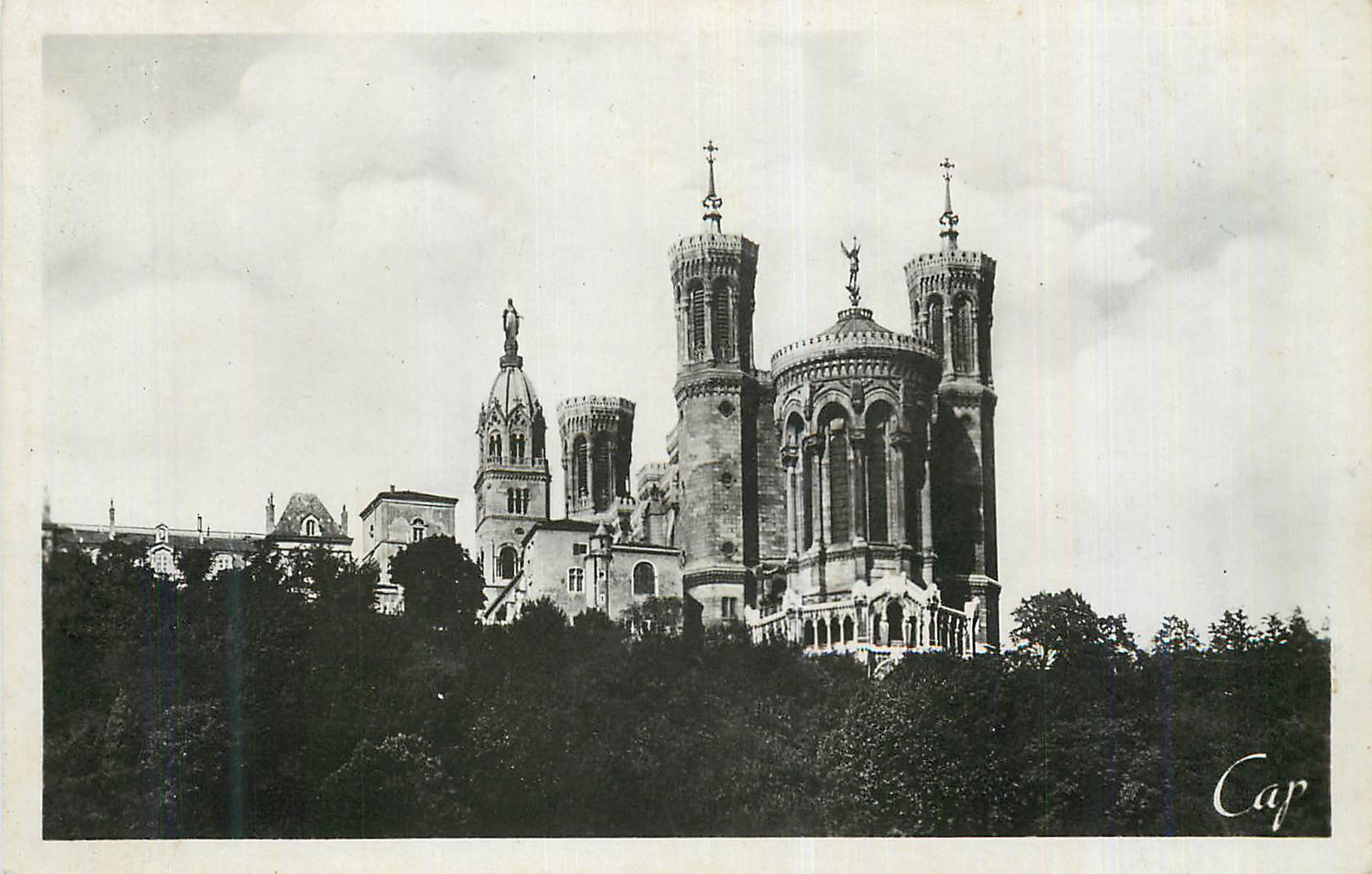 CPM Lyon N D de Fourviere l'Abside