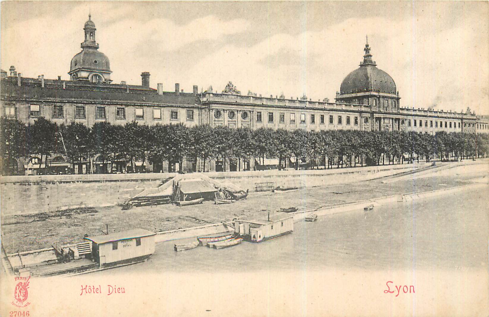 CPA Lyon Hotel Dieu