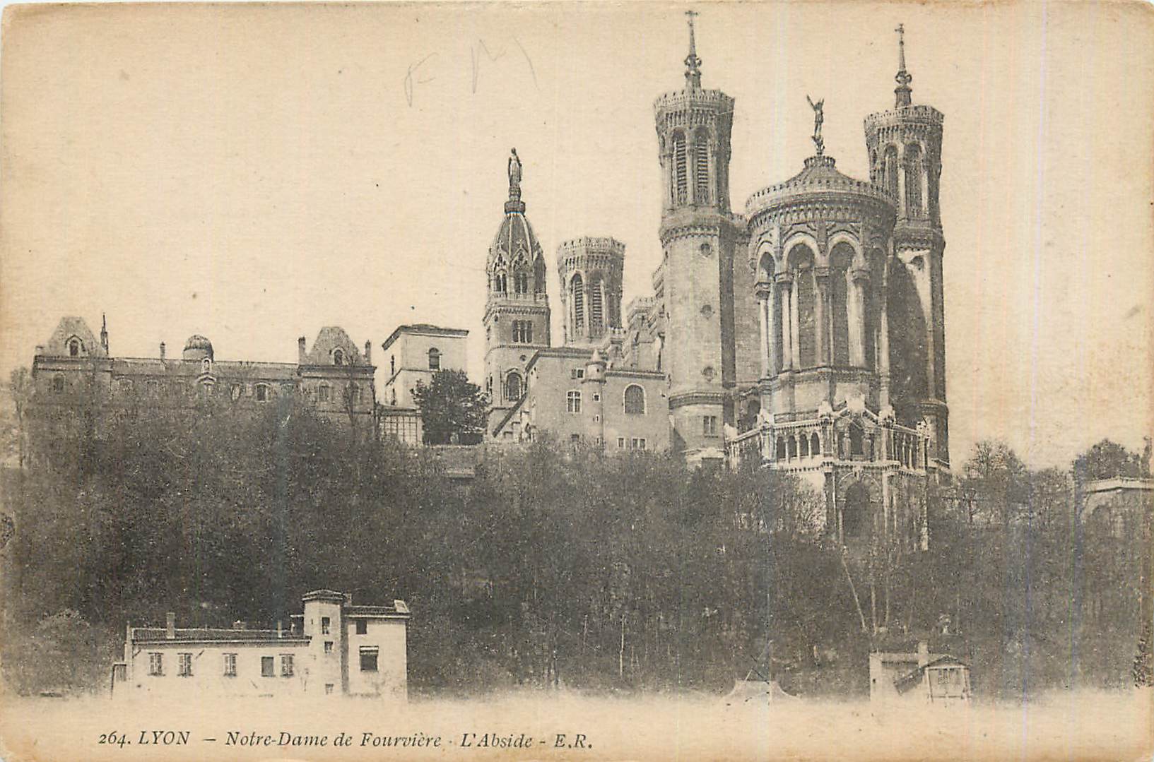CPA Lyon Notre Dame de Fourviere l'Abside