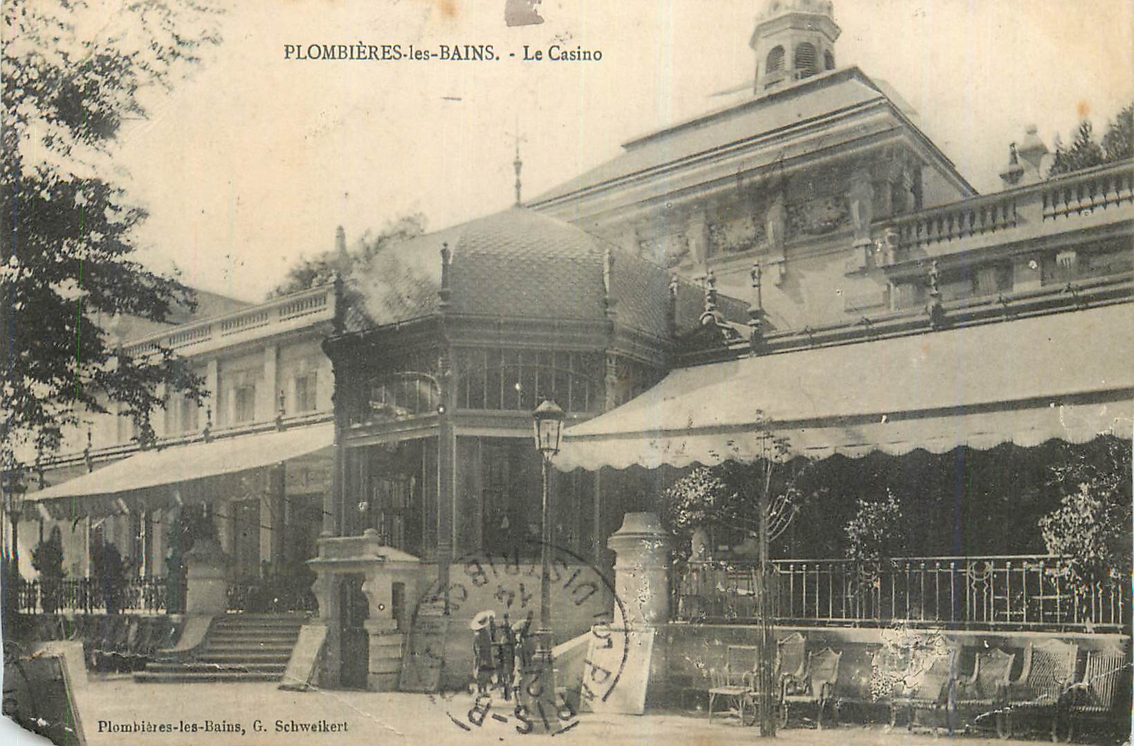 CPA Plombieres les Bains le Casino