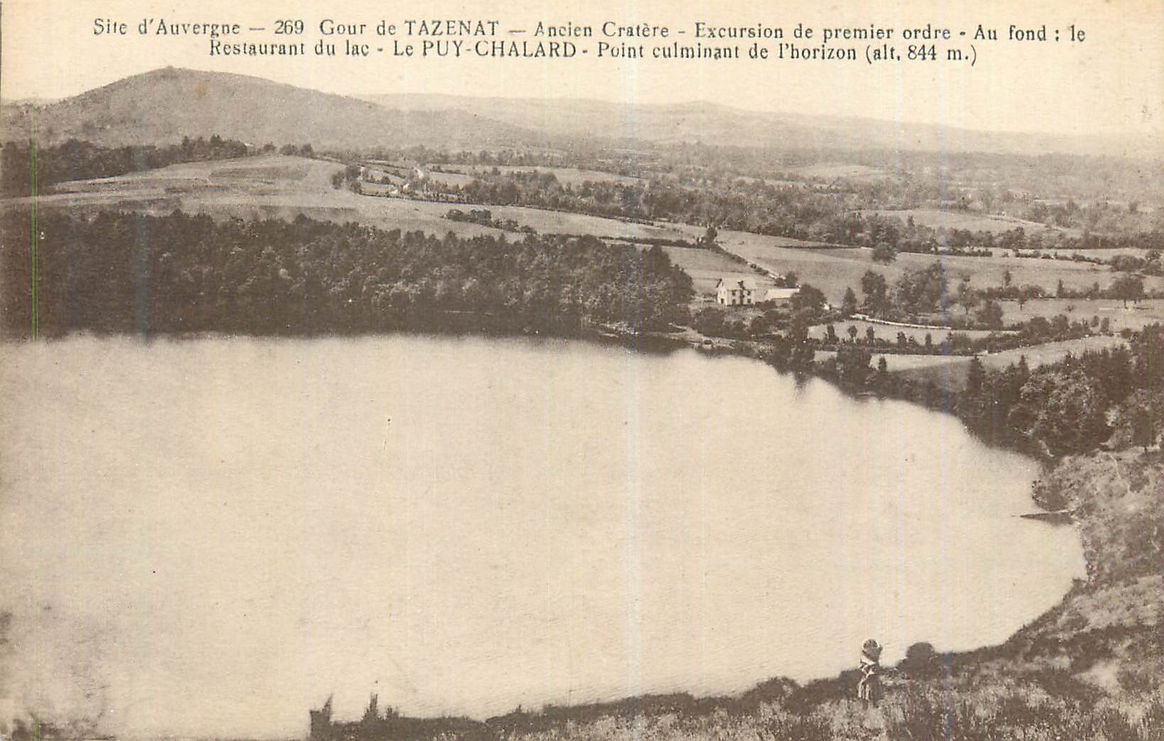 CPA Cour de Tazenat Site d'Auvergne