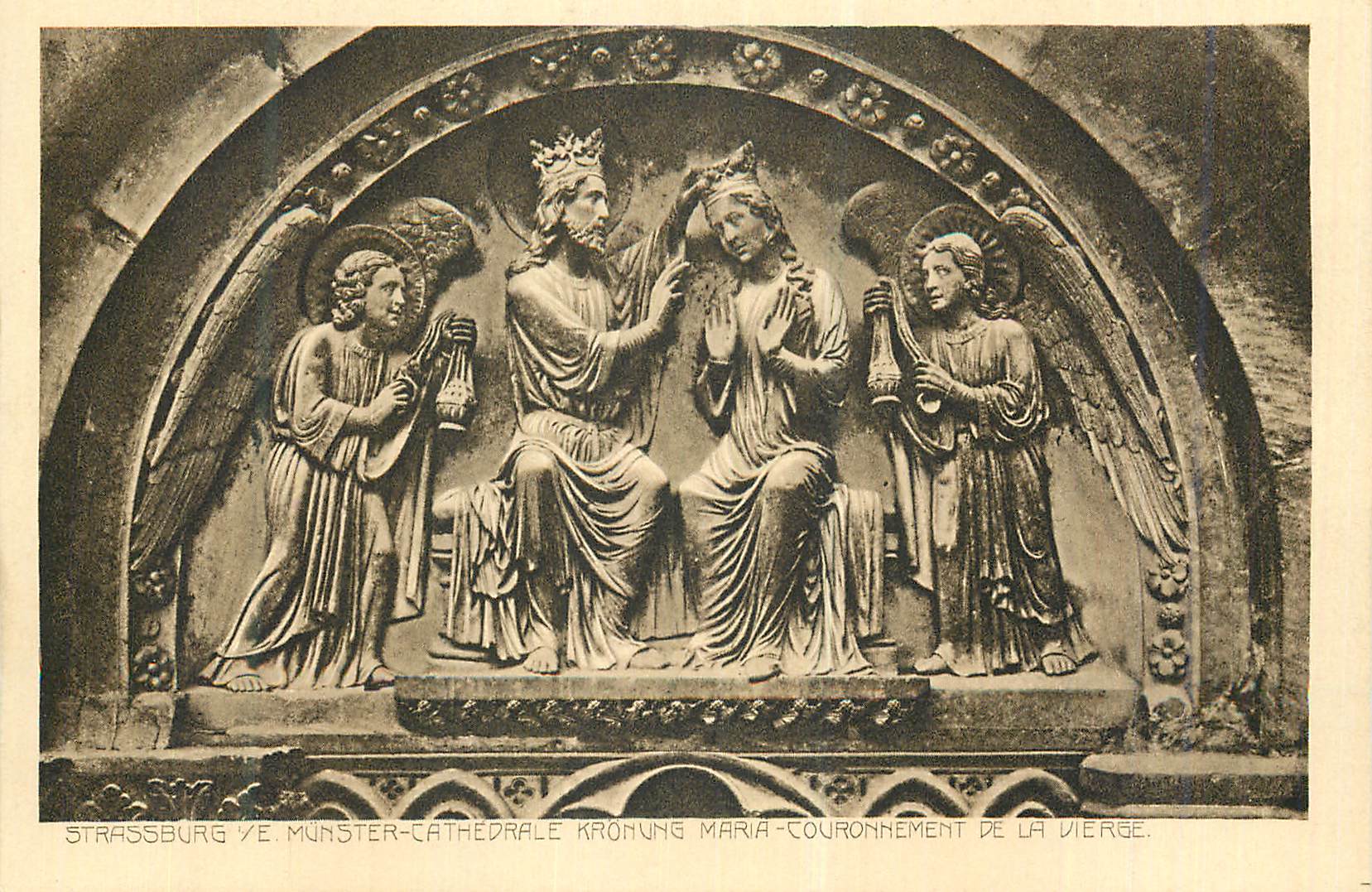 CPA Strassburger Munster Cathedrale