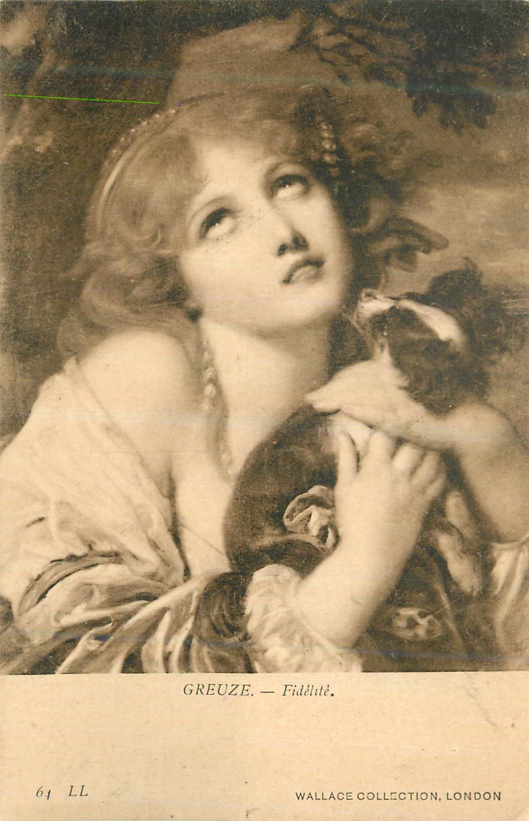 CPA Wallace Collection London Greuze Fidelite