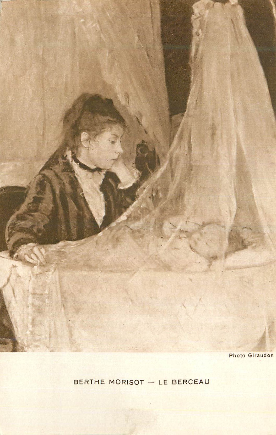 CPA Paris VIIIe Comite  National de l'Enfance Berthe Morisot le Berceau