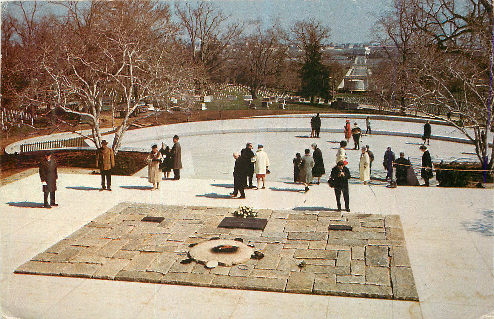 CPM Grave of John F Kennedy the 35th President of the United States