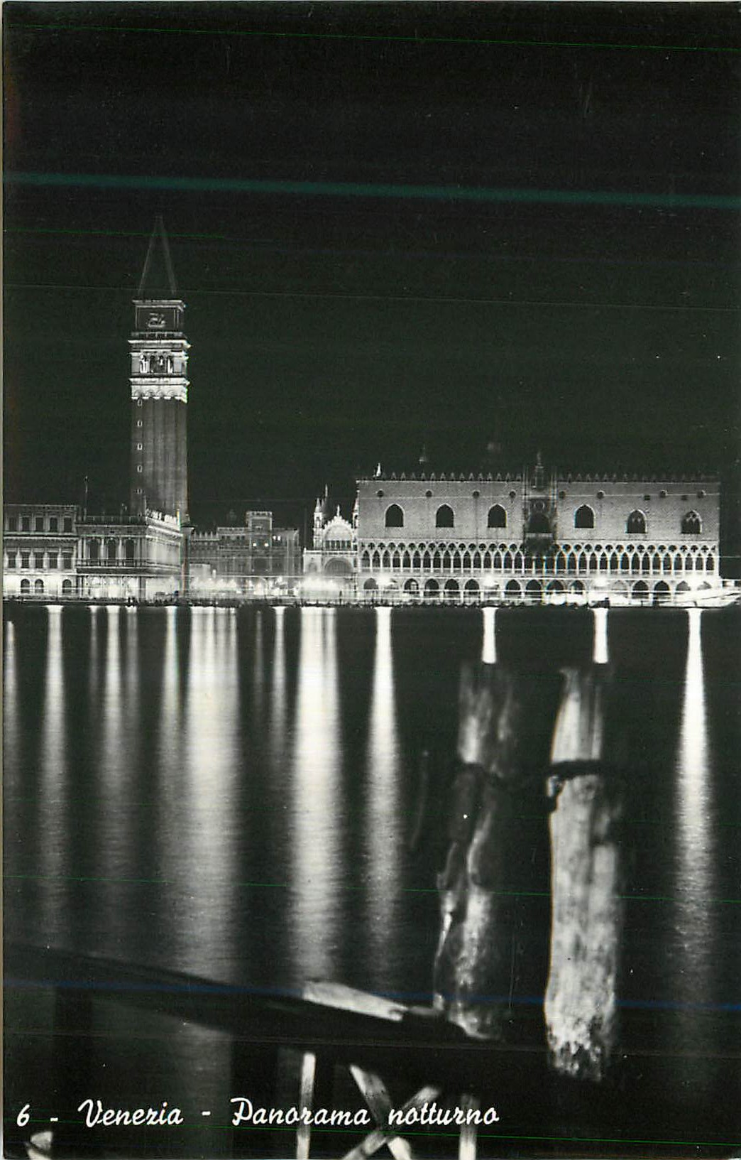 CPM Venezia Panorama Nocturne