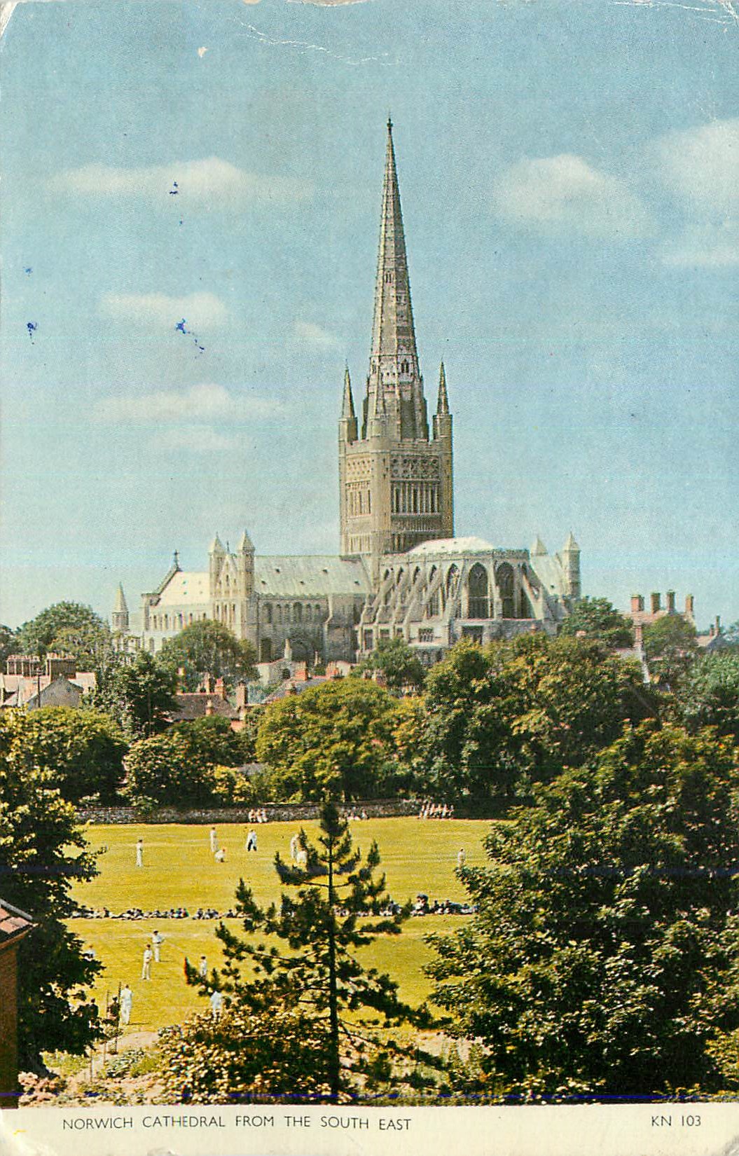 CPM Norwich Cathedral from the South East