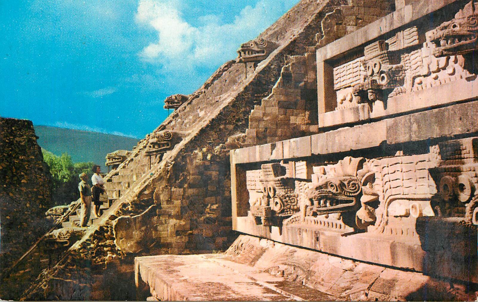 CPM Mexico The Quetzalcoatl Temple Teotihuacan