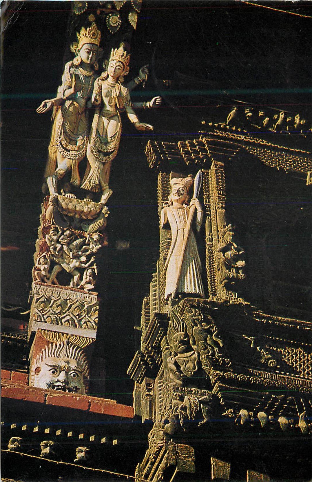 CPM Kathmandu Barbar Square Artistic Wooden Balcony
