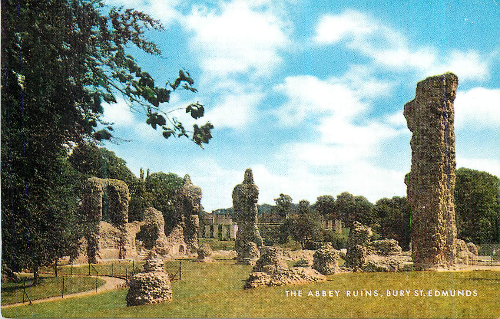 CPM The Abbey Ruins Bury St Edmunds