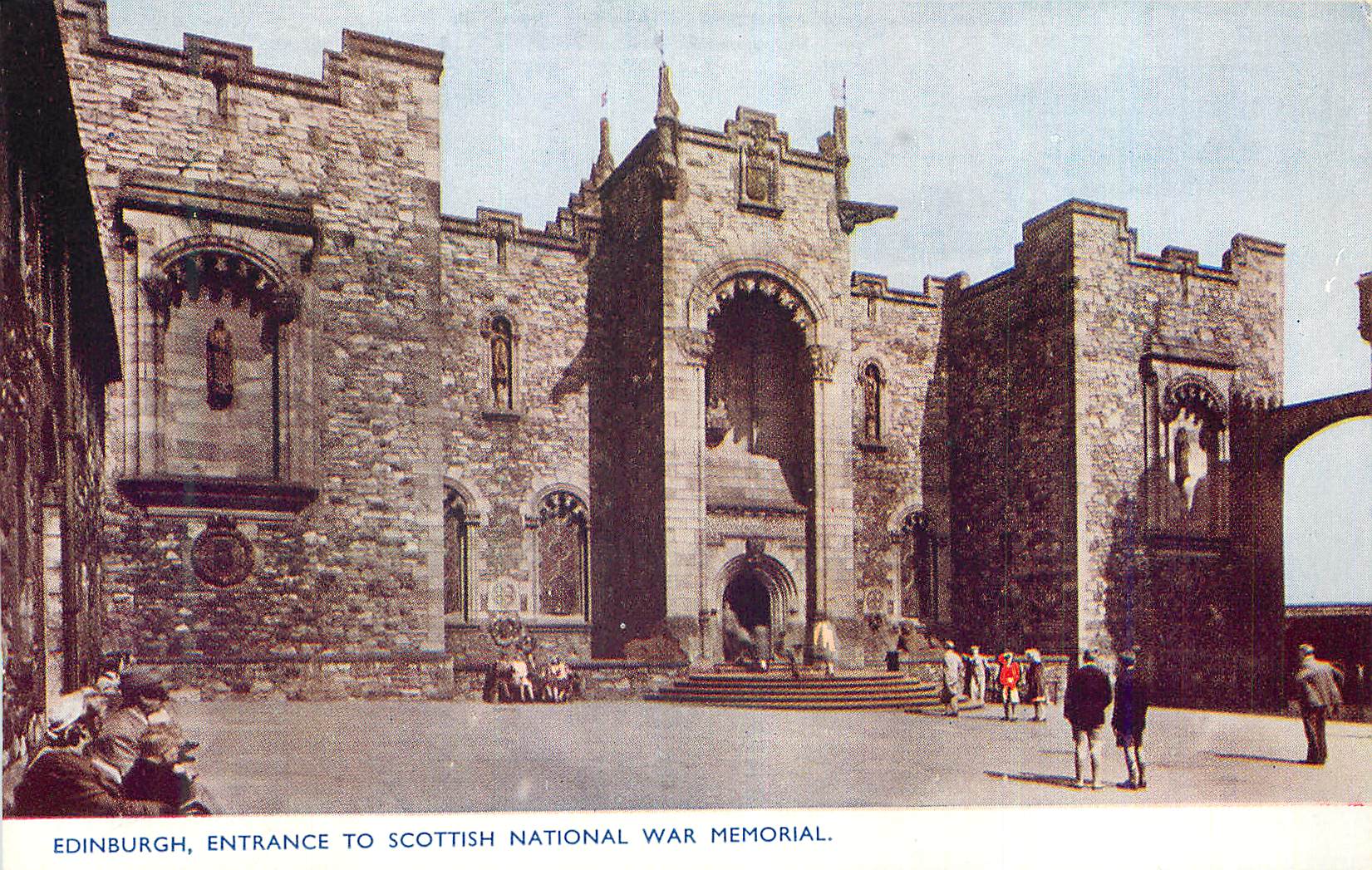 CPM Edinburgh Entrance to Scottish National War Memorial